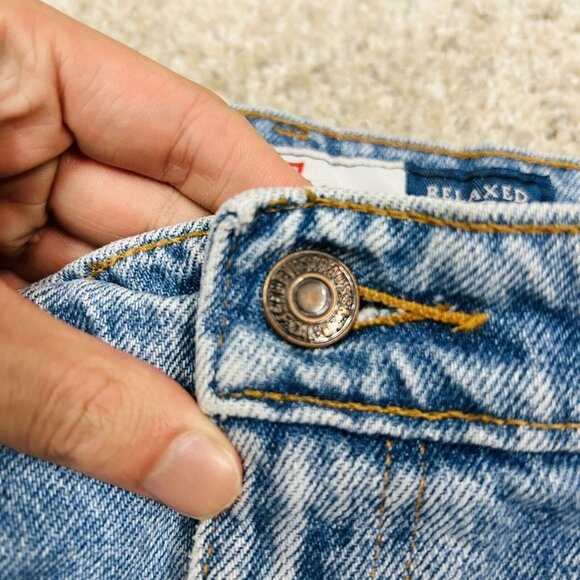 Vintage Levis 540 Relaxed Fit Jeans Men's 42X30 Brown Tab 1990s Baggy - Picture 9 of 14